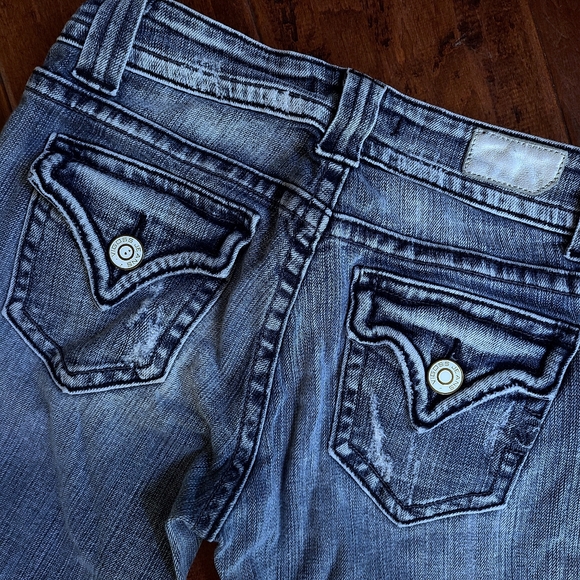 Vintage Vigoss "The New York" Mid-Rise Straight Leg Stretch Denim Size: 5/6 | 28 - Picture 3 of 3